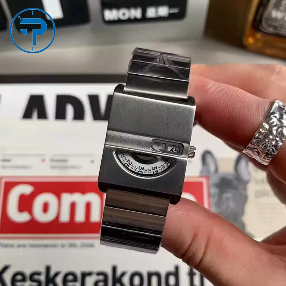 Luxury Watch News - Men's Bracelet Watches Square Watch Stainless