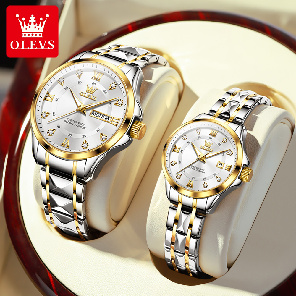 OLEVS 2906 Couple Watch Origin - Luxury Watch News recension och pris