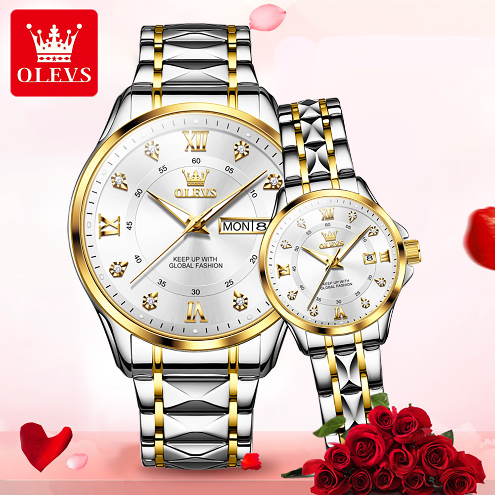 OLEVS 2906 Couple Watch Origin - Luxury Watch News recension och pris