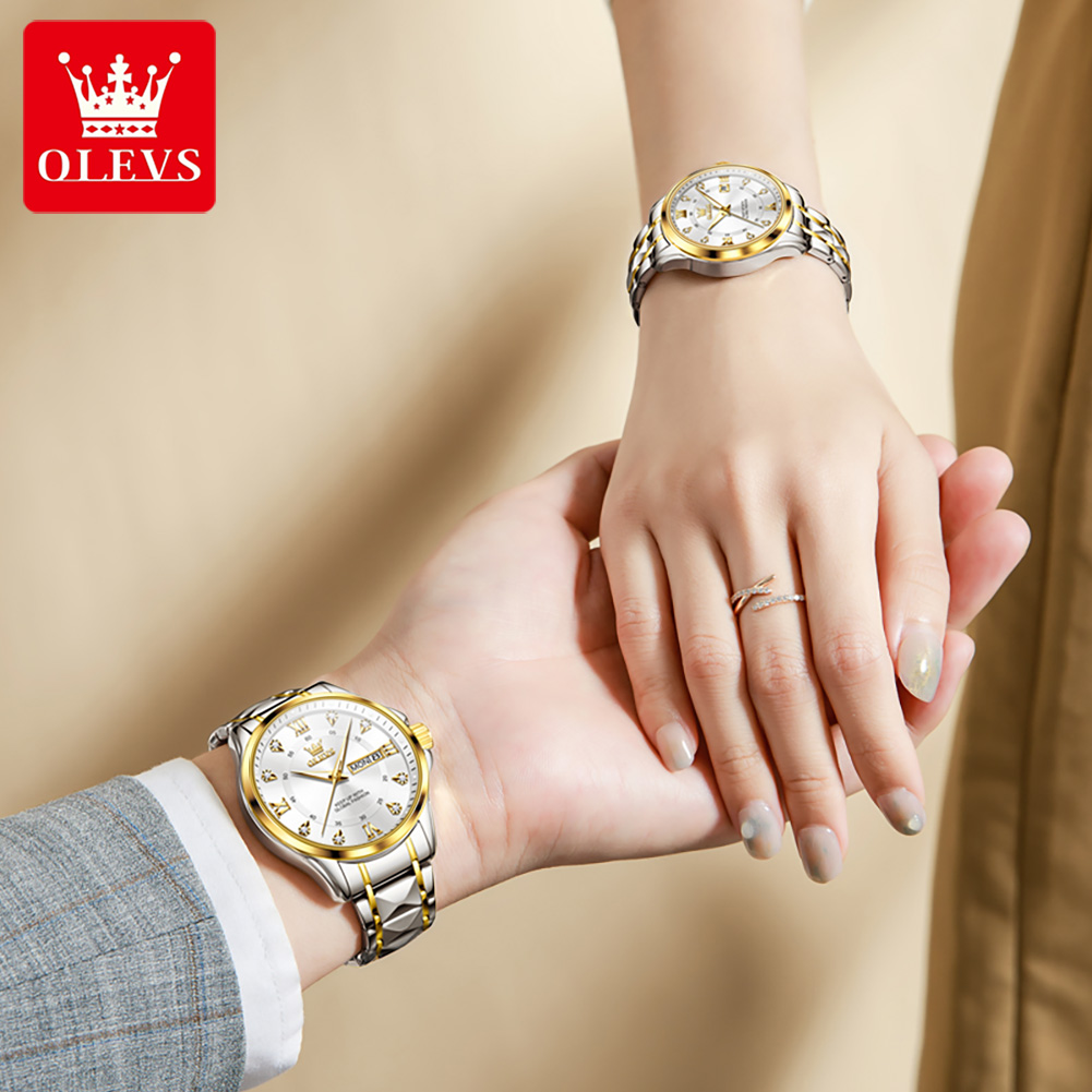 OLEVS 2906 Couple Watch Origin - Luxury Watch News recension och pris