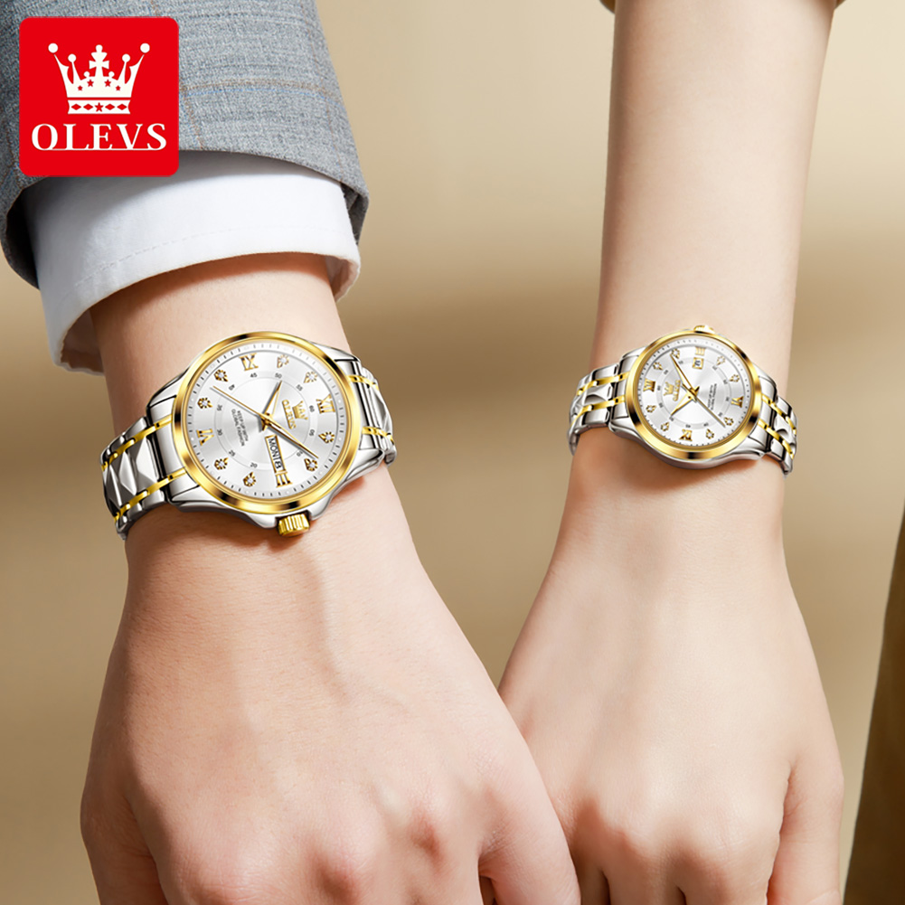OLEVS 2906 Couple Watch Origin - Luxury Watch News recension och pris