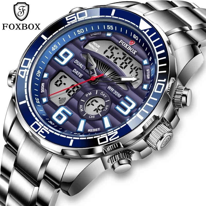 FOXBOX Top Brand Luxury Digita - Luxury Watch All Brands recension och pris