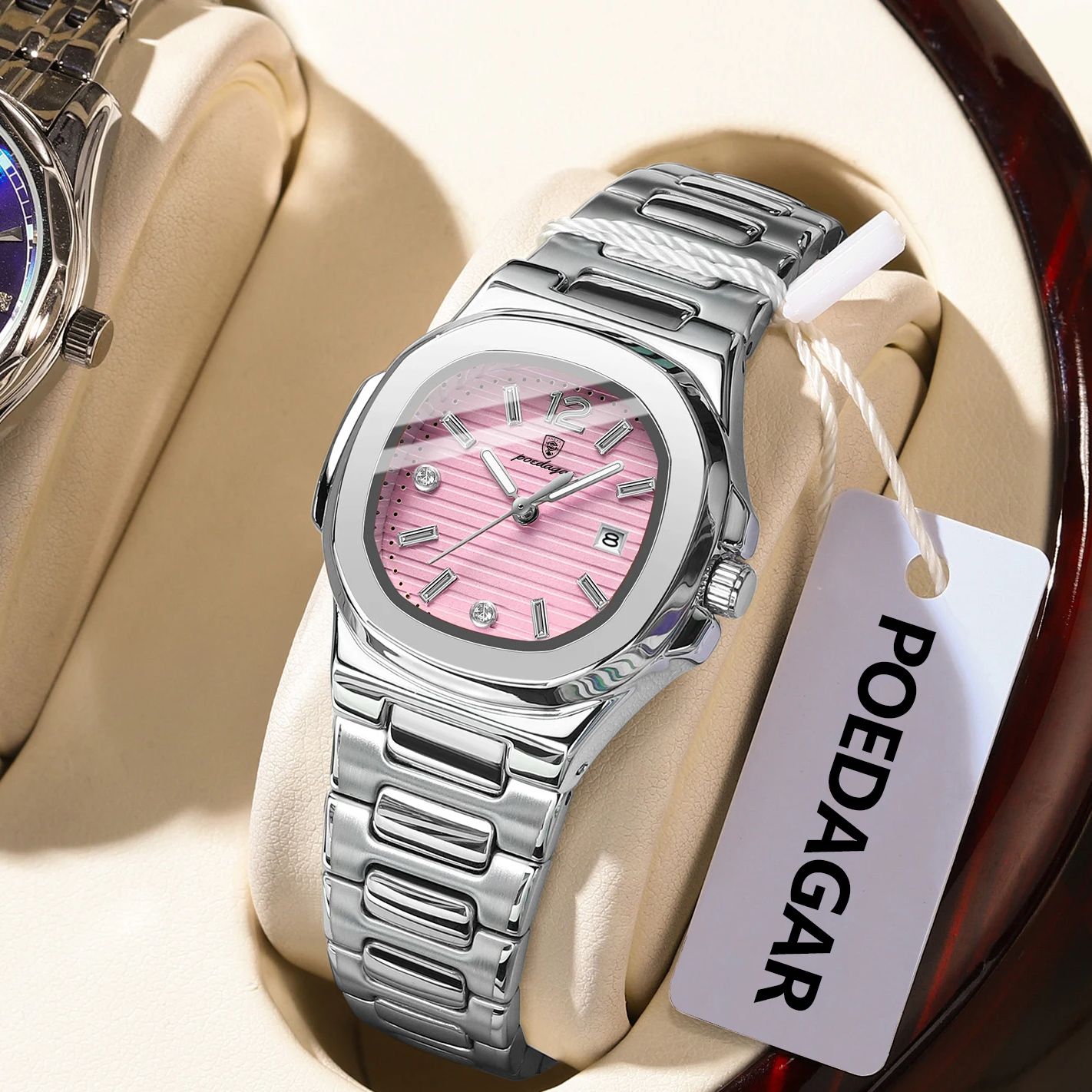 POEDAGAR Square Fashion Woman  - Luxury Watch Deals recension och pris