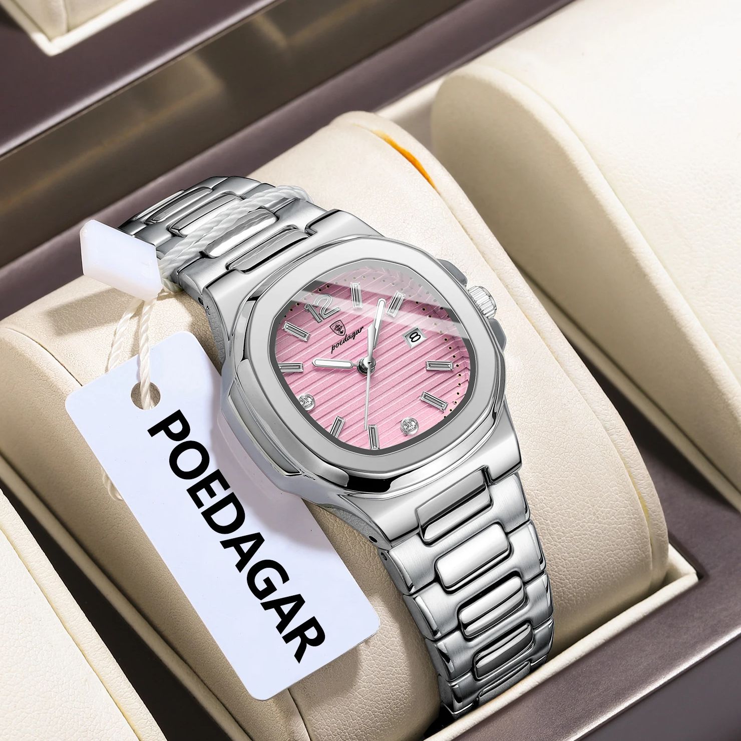 POEDAGAR Square Fashion Woman  - Luxury Watch Deals recension och pris