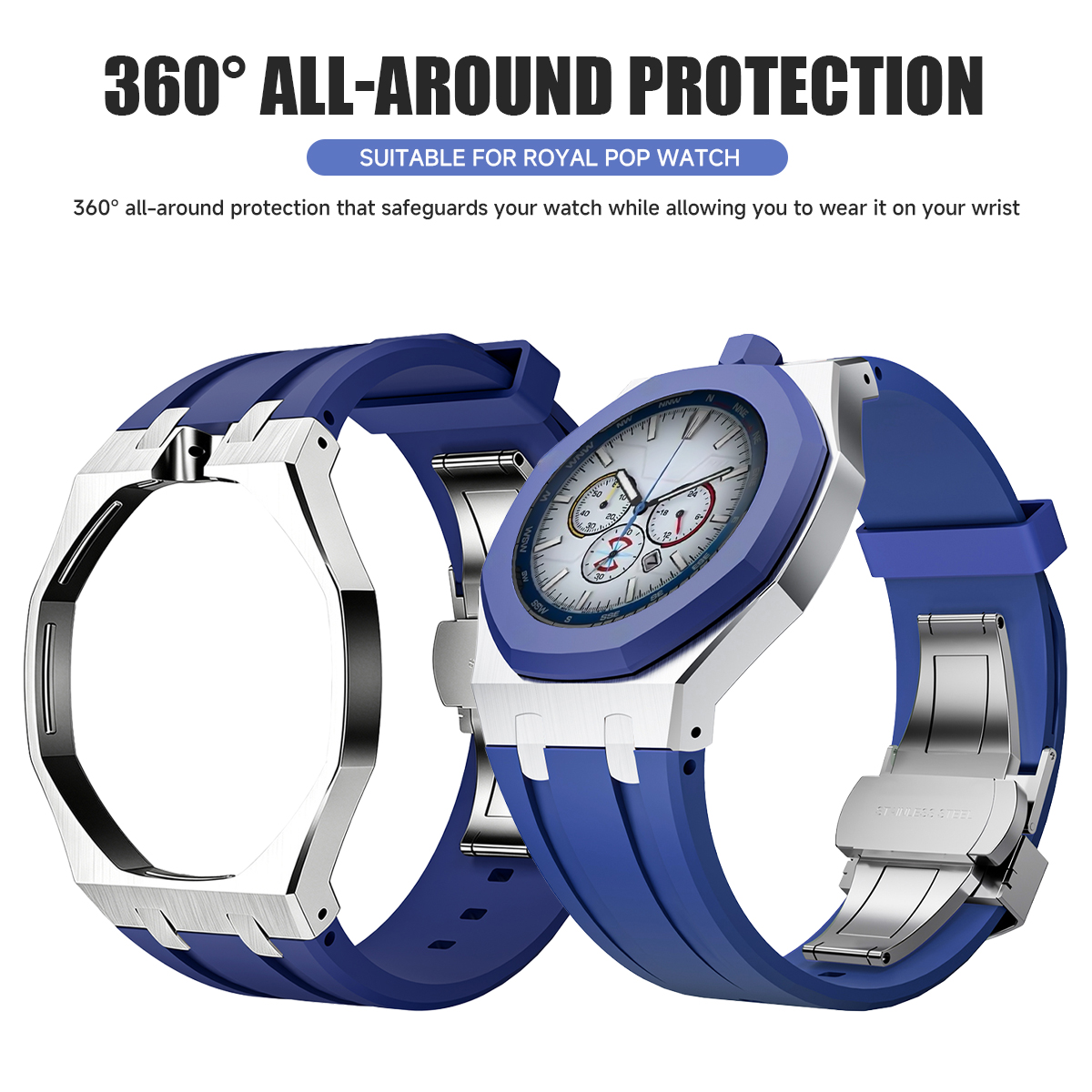 Luxury Metal / Silicone Conver - Luxury X I Watch recension och pris