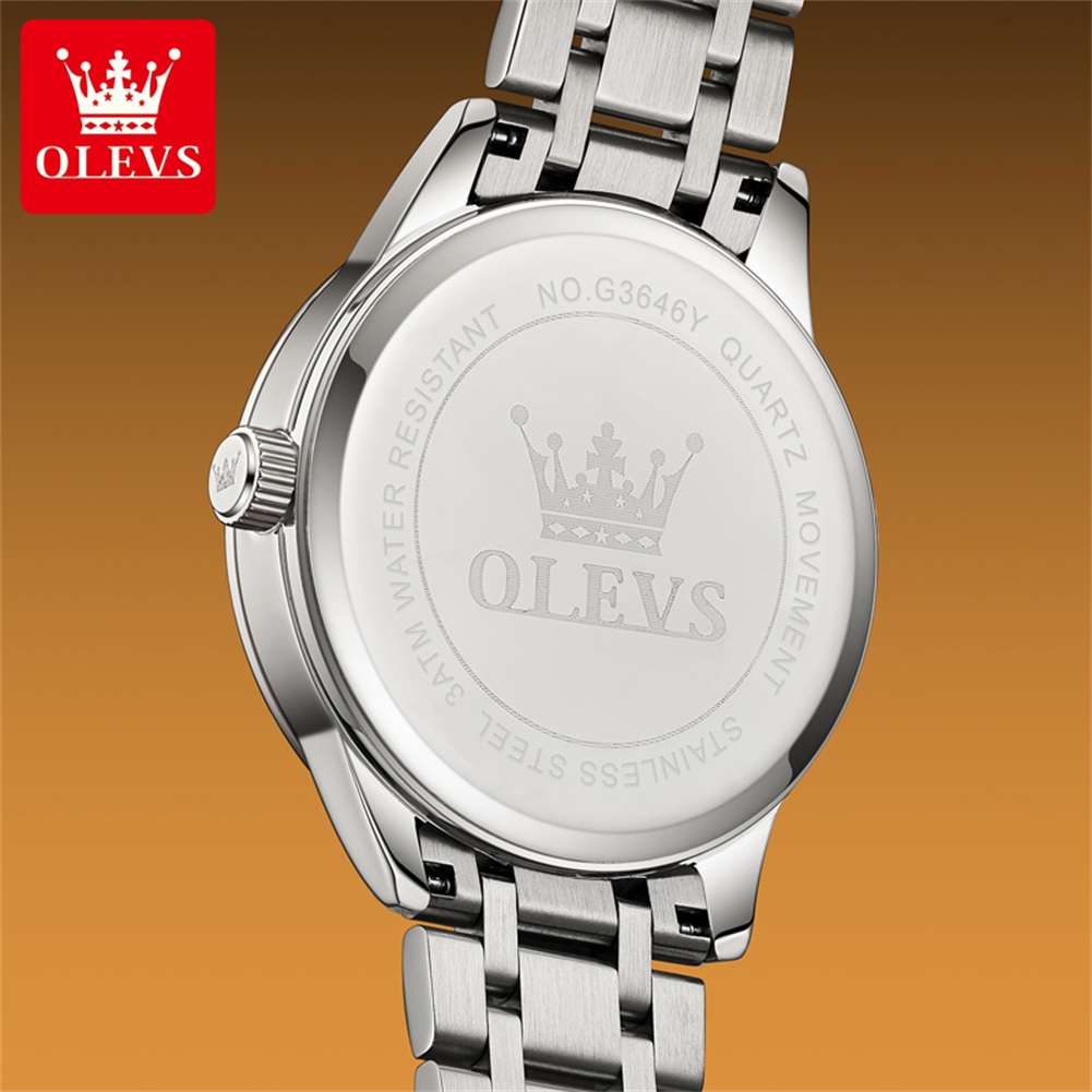 OLEVS Moon Phase men's watches - Luxury Watch Brands recension och pris