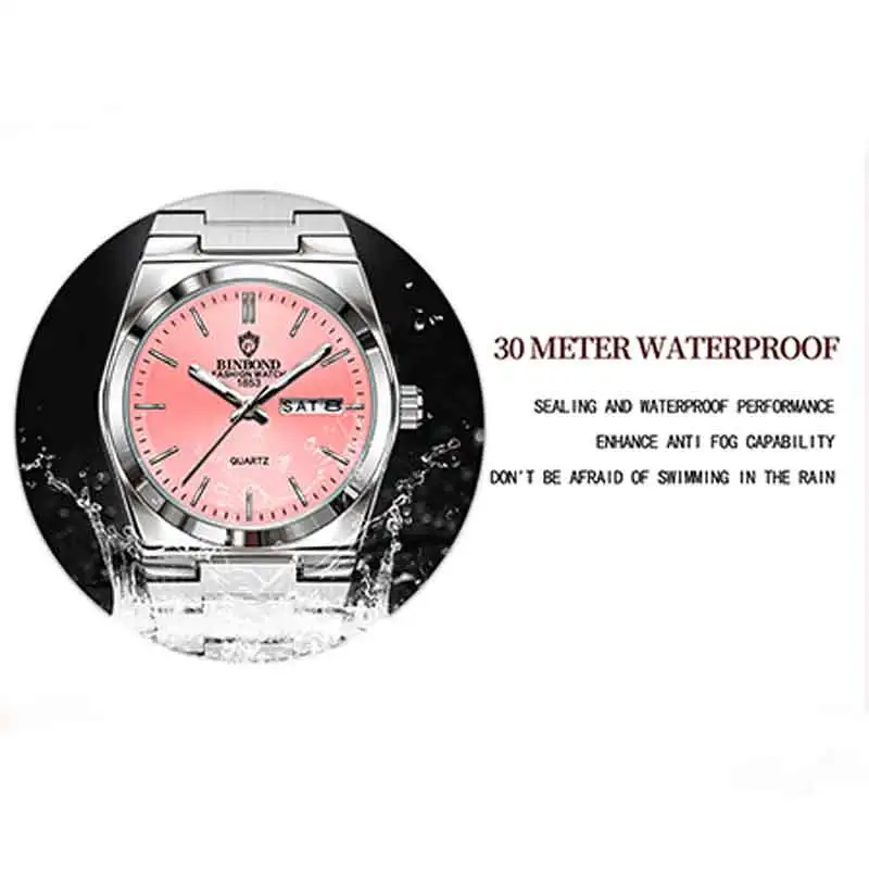 BINBOND Luxury Brand Fashion W - Luxury Watch Brands recension och pris