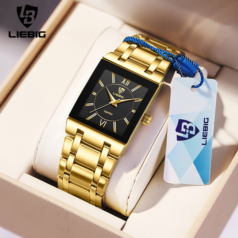 LiEBIG Luxury Golden Quartz Wr - Luxury Watch News recension och pris