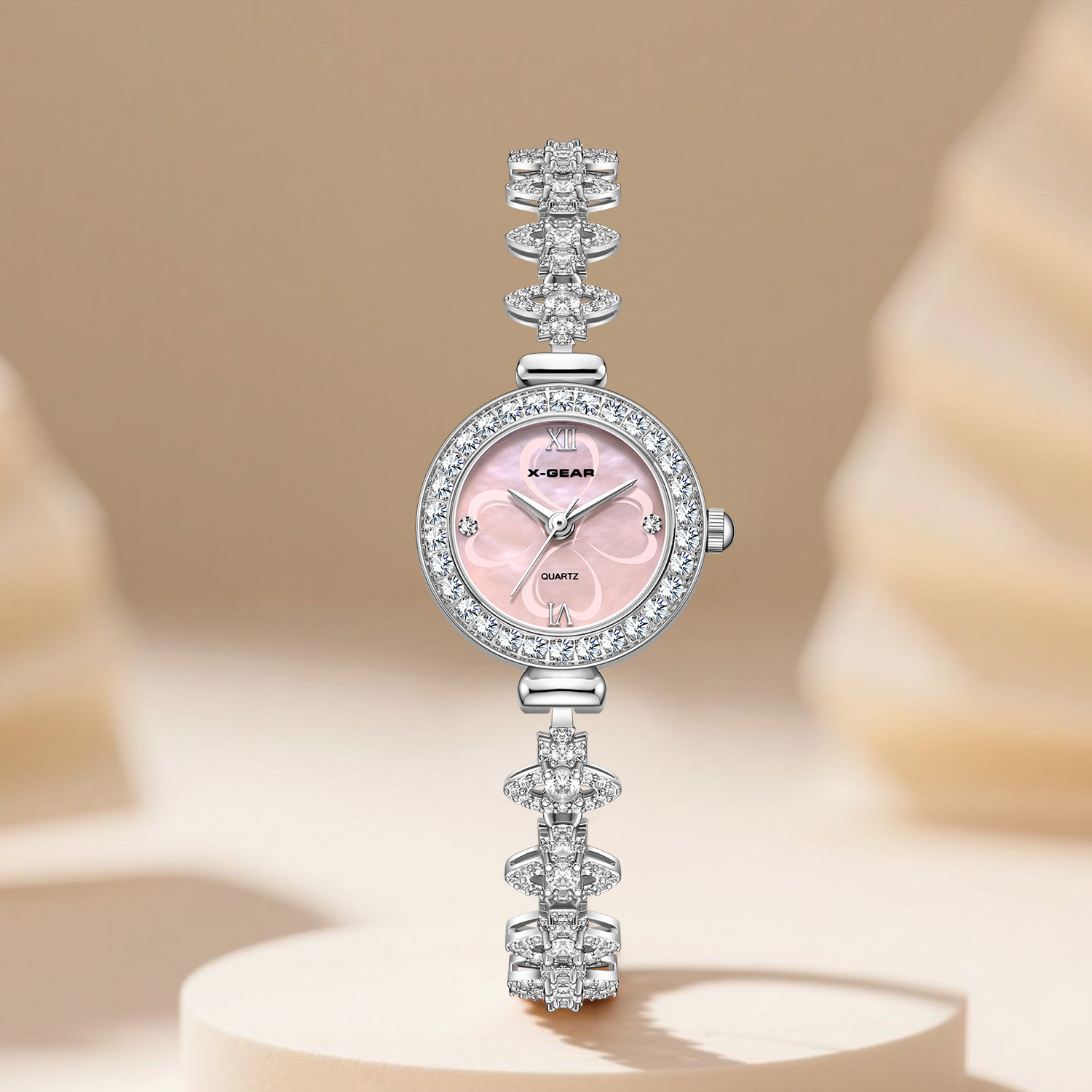 X-GEAR Fashion Rhinestone Wome - Luxury X I Watch recension och pris