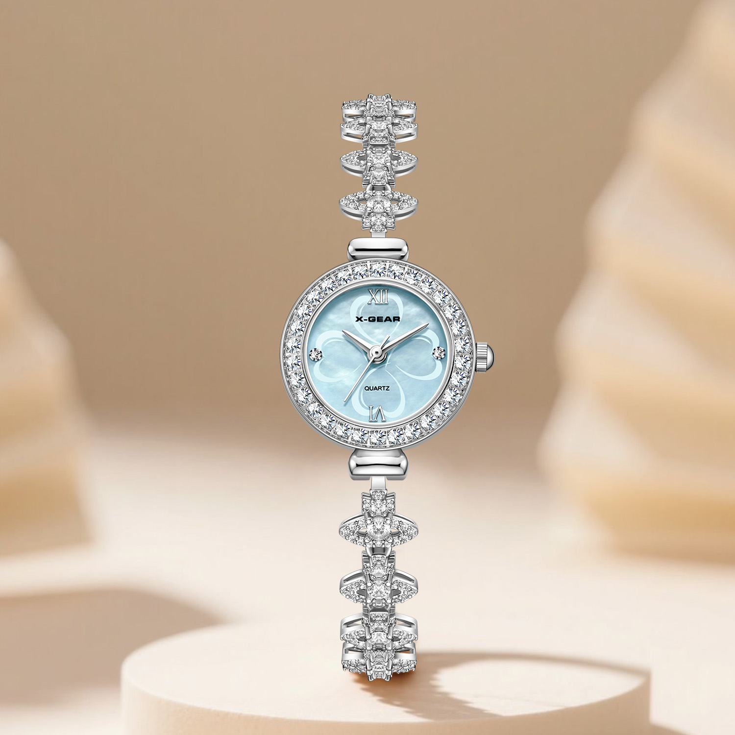 X-GEAR Fashion Rhinestone Wome - Luxury X I Watch recension och pris