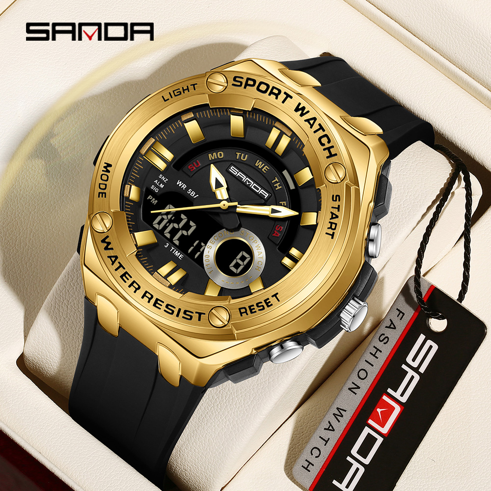 SANDA New Hot Selling Men's El - Luxury Watch Shop recension och pris