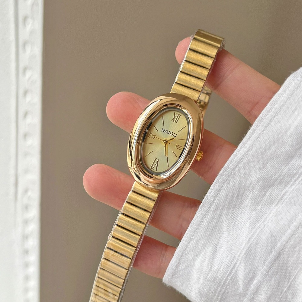Luxury Brand Gold Oval Women Q - Luxury Watch Brands recension och pris