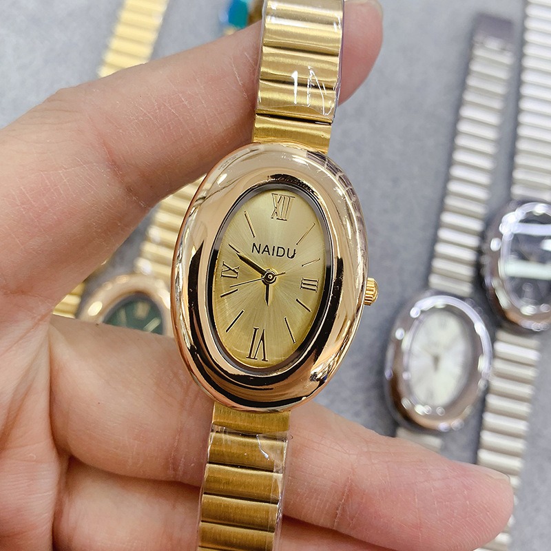 Luxury Brand Gold Oval Women Q - Luxury Watch Brands recension och pris