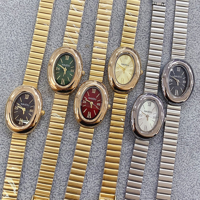 Luxury Brand Gold Oval Women Q - Luxury Watch Brands recension och pris