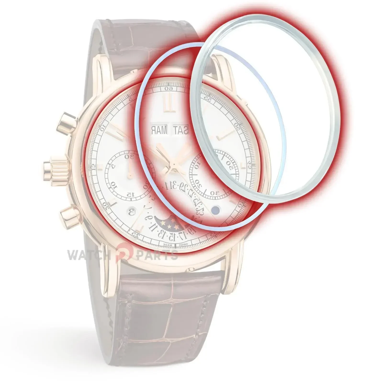 Sapphire Crystal for Patek Phi - Patek Philippe Watch Calatrava recension och pris