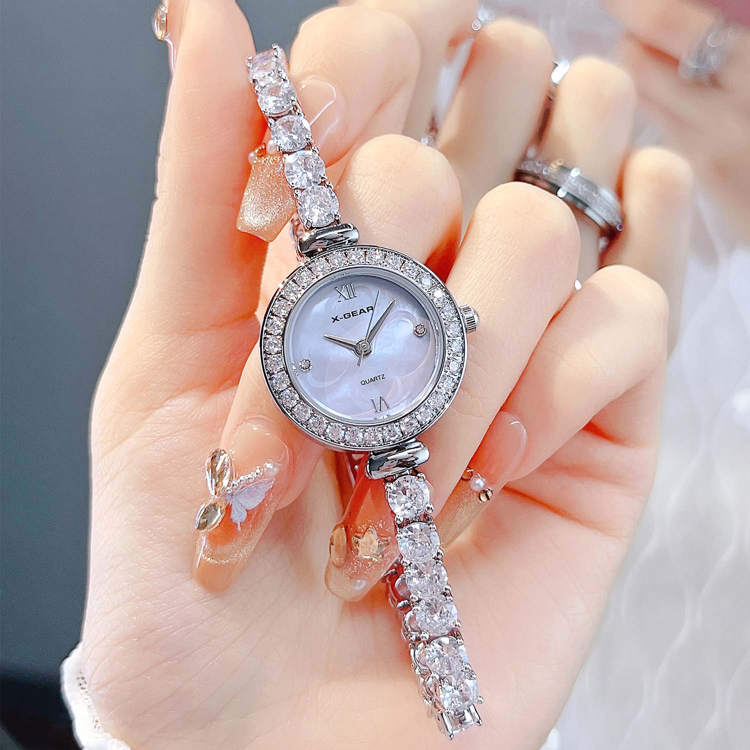 X-GEAR Fashion Zircon Diamond  - Luxury X I Watch recension och pris
