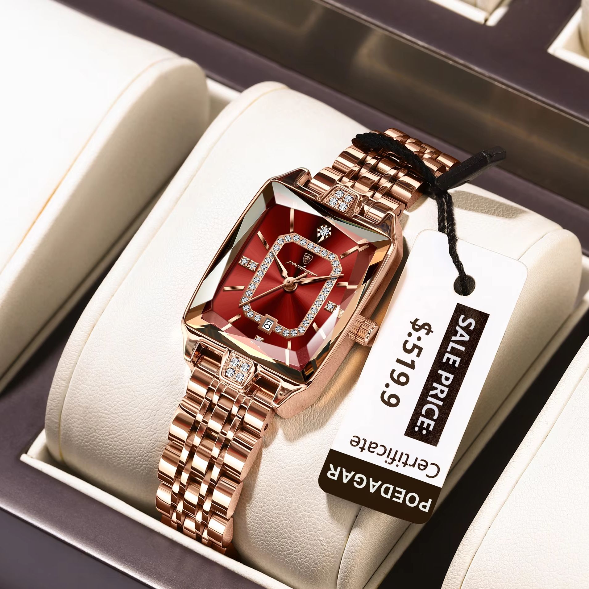 POEDAGAR Fashion Elegant Women - Luxury Watch Deals recension och pris