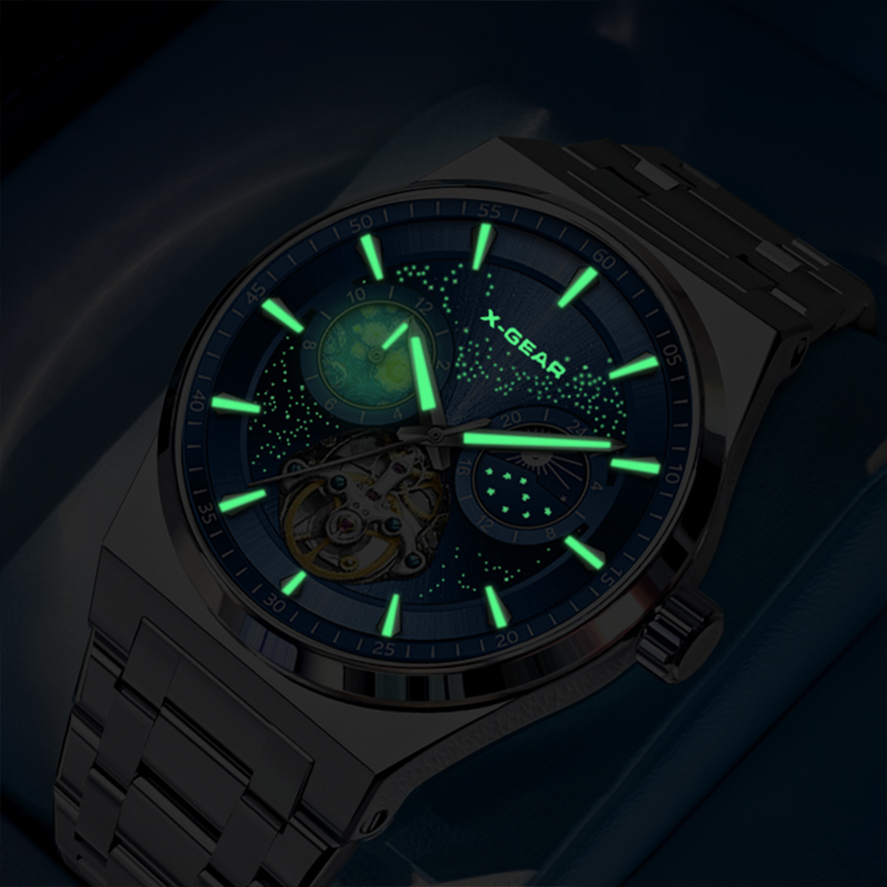 X-GEAR Flywheel Skeleton Autom - Luxury X I Watch recension och pris