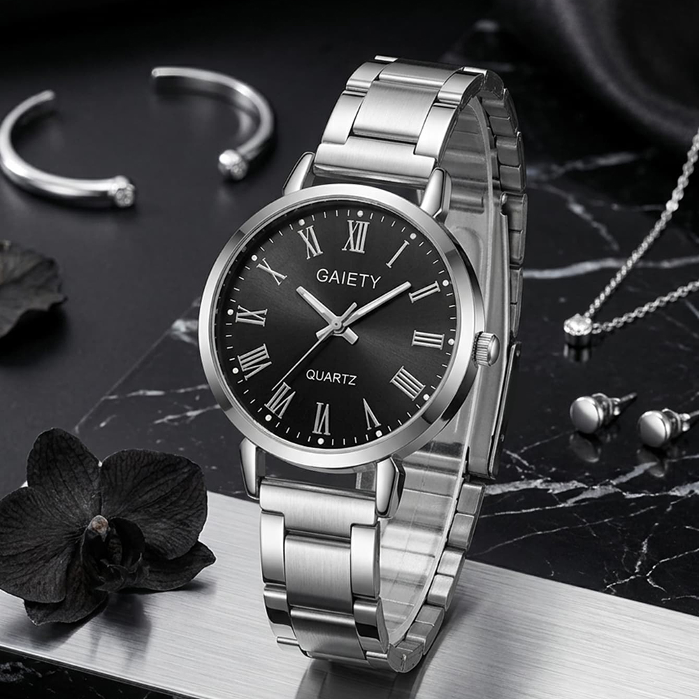 4Pcs/Set Unisex Jewelry Watche - Luxury Watch Dial recension och pris