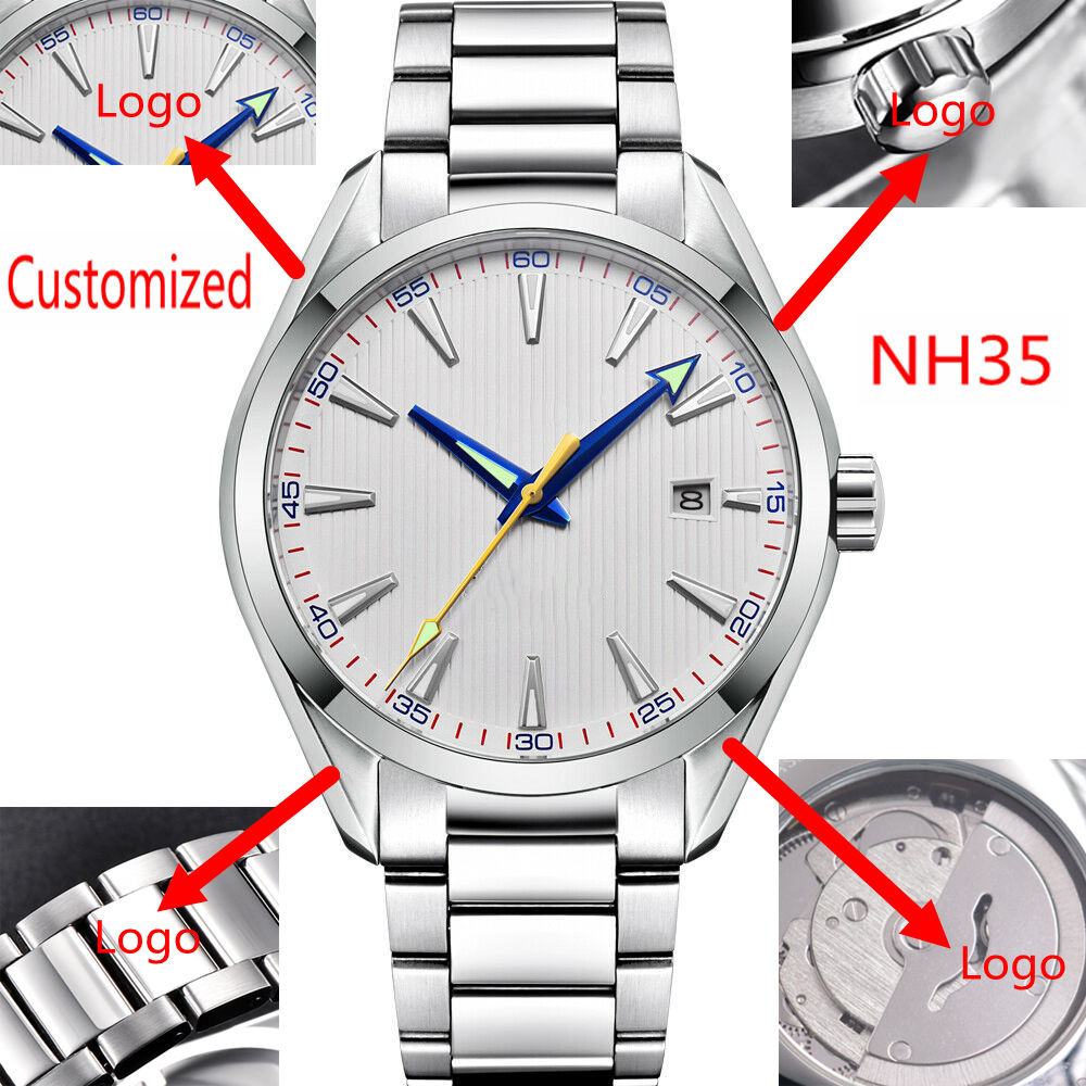 Custom Logo 41mm Men Miyota/NH - Luxury Watch Brand recension och pris