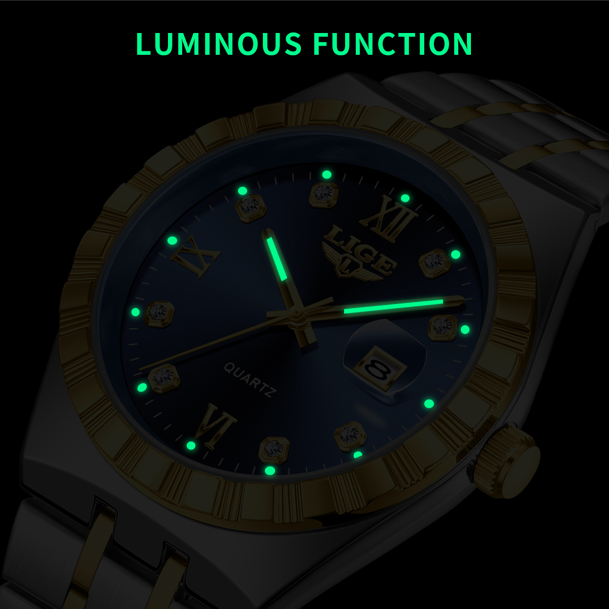 LIGE Business Men Watches Top  - Luxury Watch Brand recension och pris
