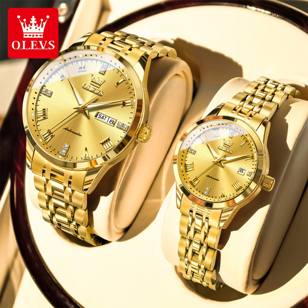 OLEVS Couple Watch Brand Luxur - Luxury Watch All Brands recension och pris