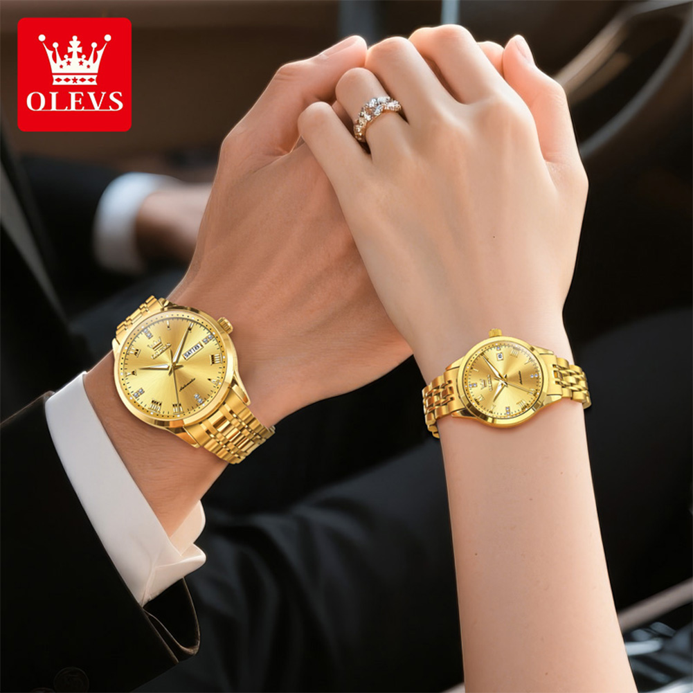 OLEVS Couple Watch Brand Luxur - Luxury Watch All Brands recension och pris
