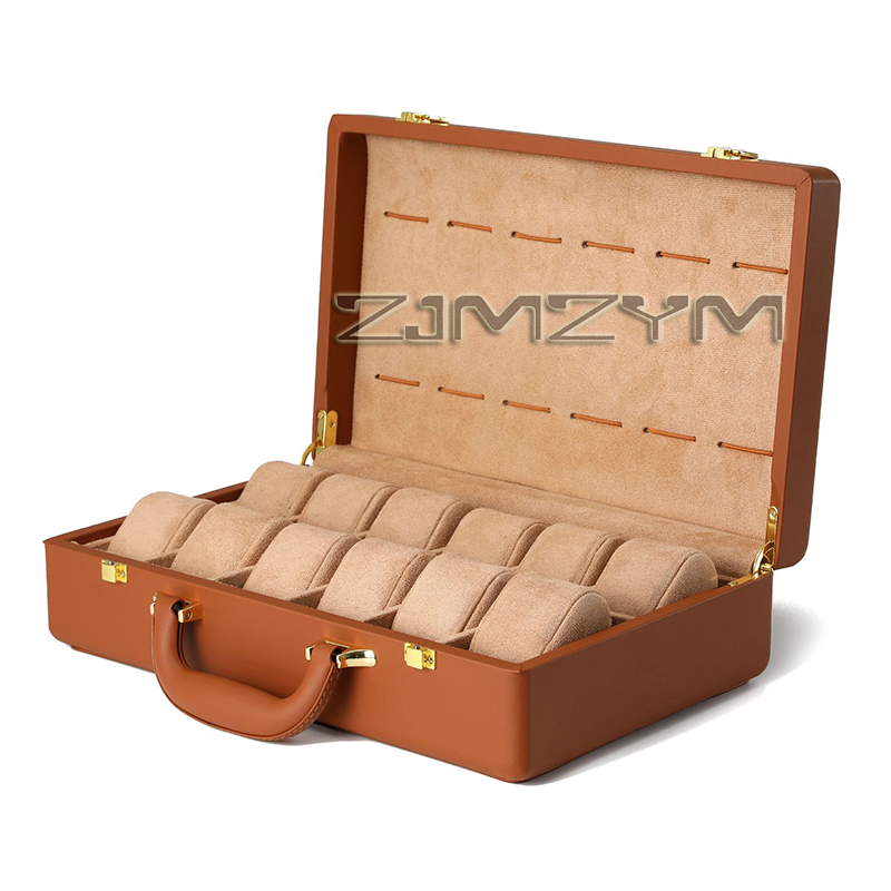 12 Slots Watch Box Mens Watche - Luxury Watch Storage recension och pris