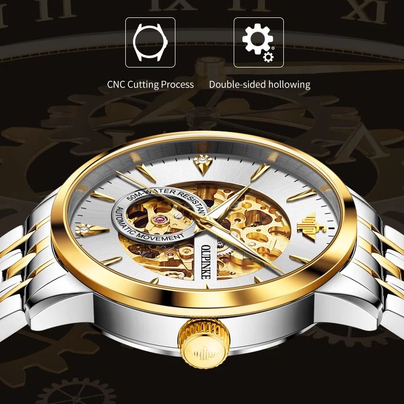 OUPINKE Luxury Fully Hollow Me - Luxury Watch All Brands recension och pris